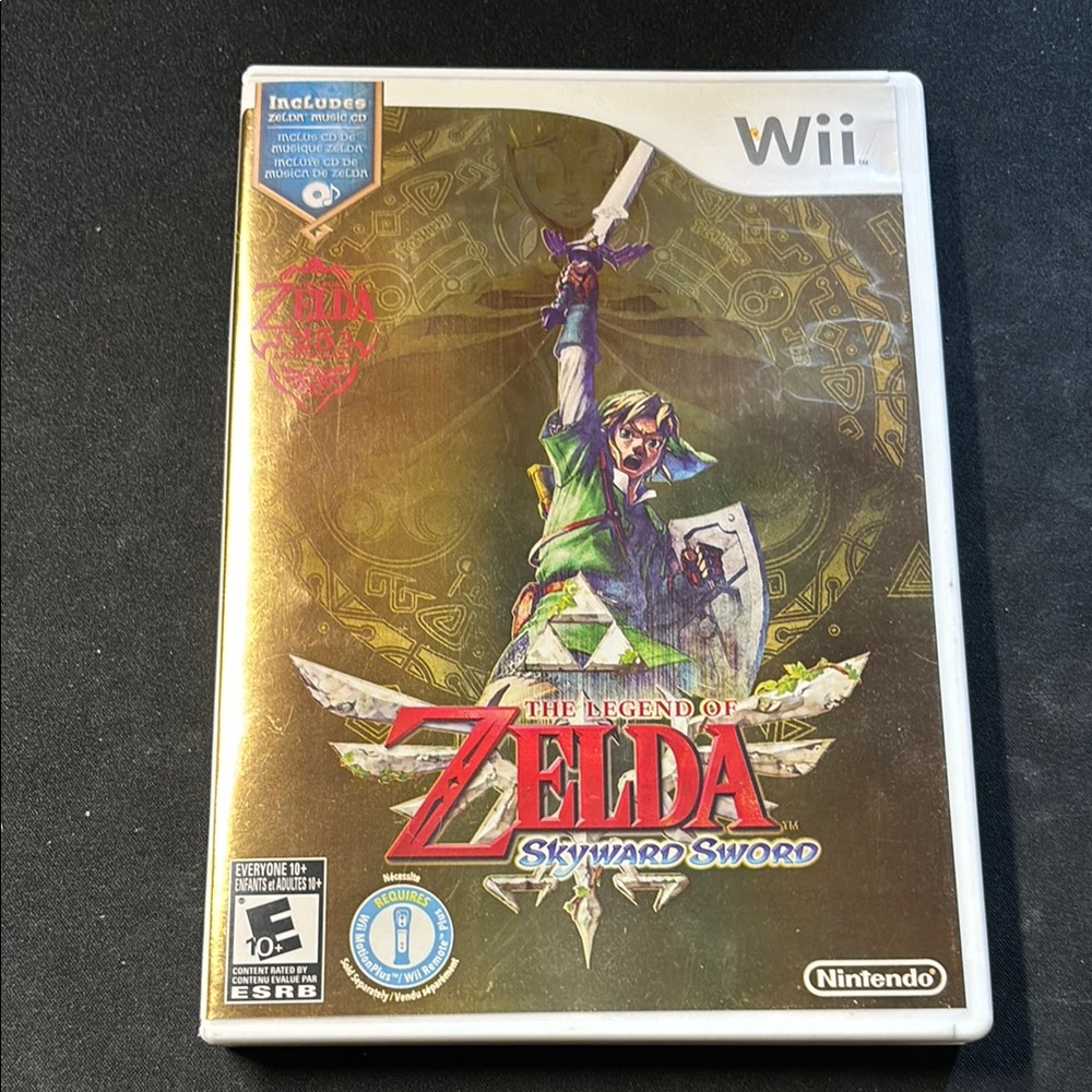 Nintendo The Legend of Zelda Skyward Sword Wii Game